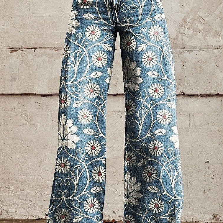 Lily | Pantalones boho Confeccionados en Tejido de Alta Calidad para un Look Elegante.