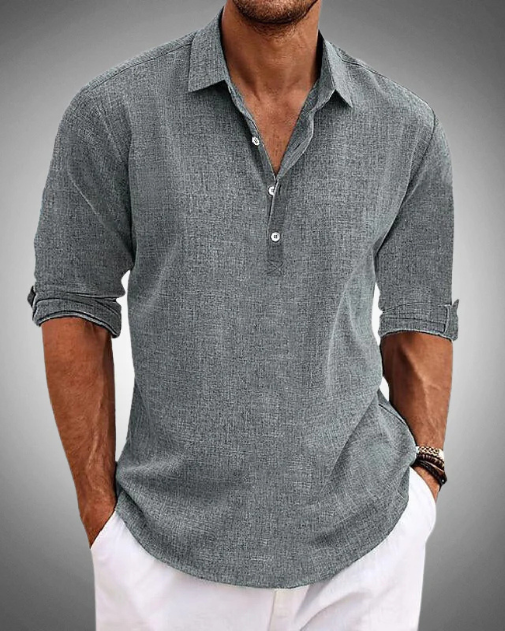 Camisa Sabio Clásico de Algodón