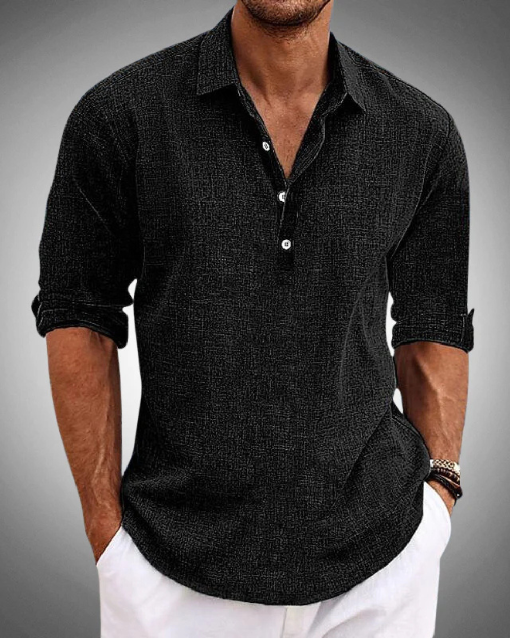Camisa Sabio Clásico de Algodón