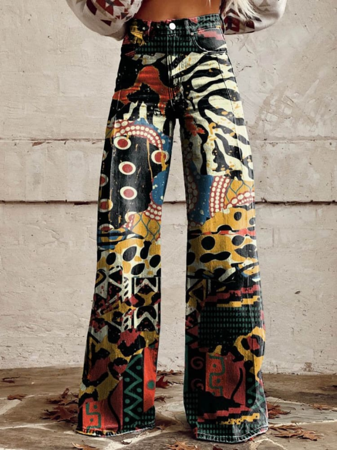 Yasmine | Pantalones Acampanados Hechos a mano con Estilo