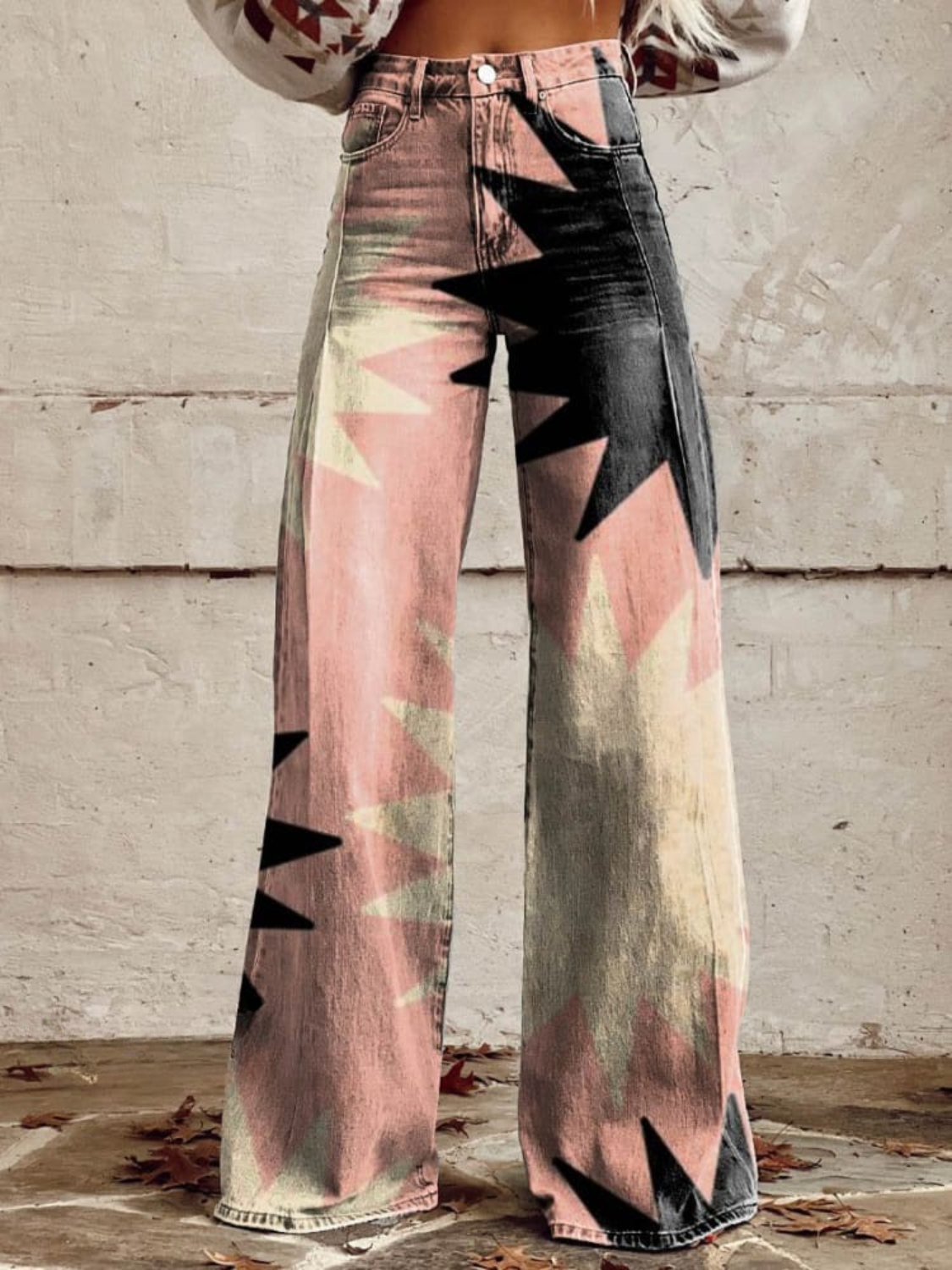 Estela | Pantalones Acampanados de Material de Alta Calidad