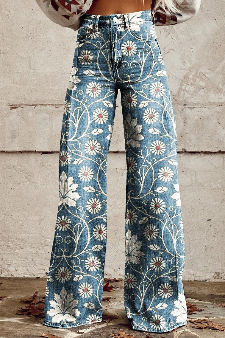 Lily | Pantalones boho Confeccionados en Tejido de Alta Calidad para un Look Elegante.