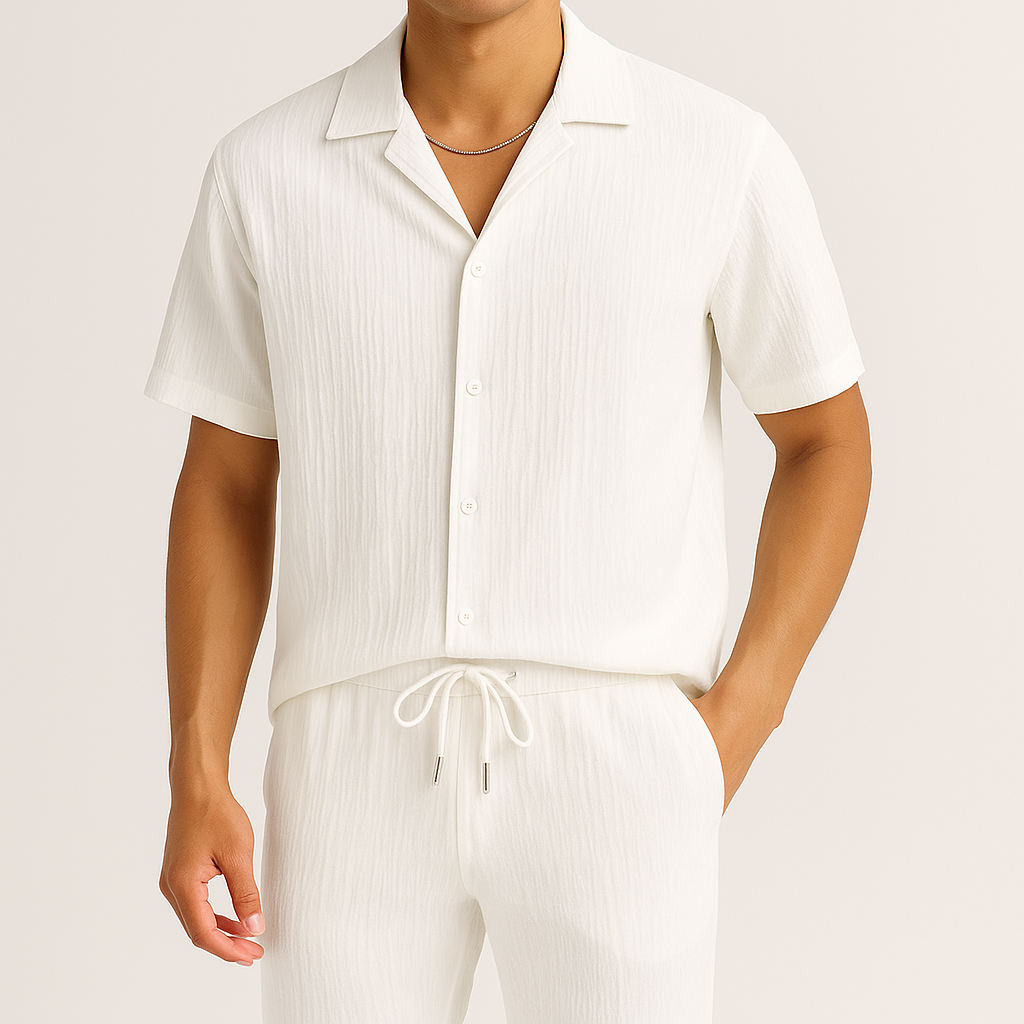 Conjunto Elegante de Lino