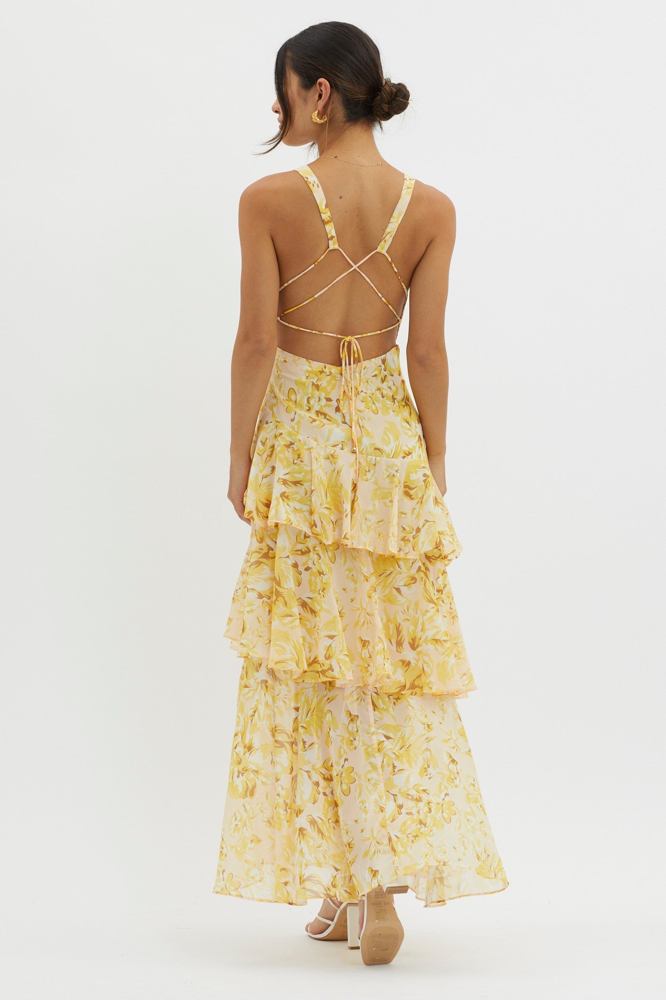 Cristina | Vestido Midi Cambio Floral