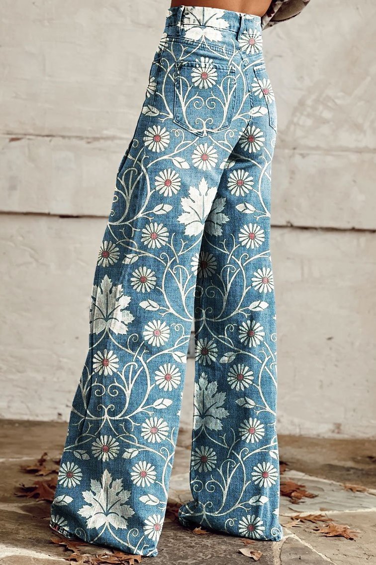 Lily | Pantalones boho Confeccionados en Tejido de Alta Calidad para un Look Elegante.