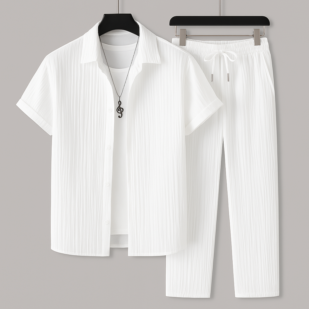 Conjunto Elegante de Lino